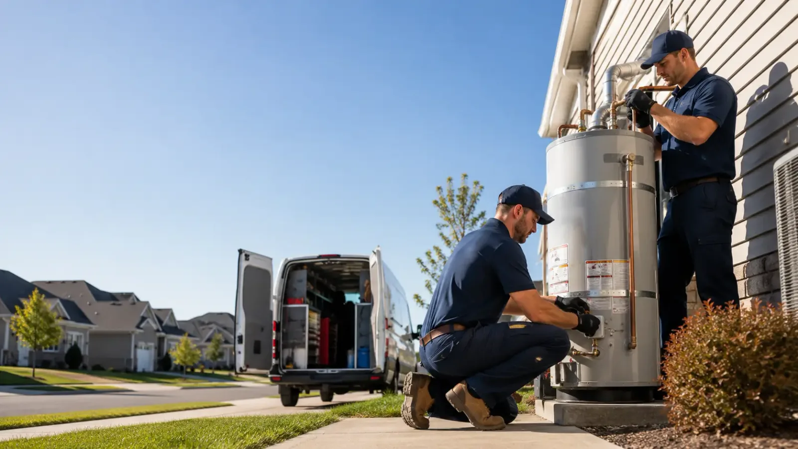 Water Heater Installation in Tokio, ND